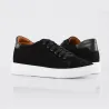 Sneaker talon compensé Homme | Brera noir +7,5 cm | Mario Bertulli