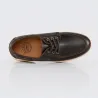 Chaussures bateau rehaussantes Manarola marron +5 cm
