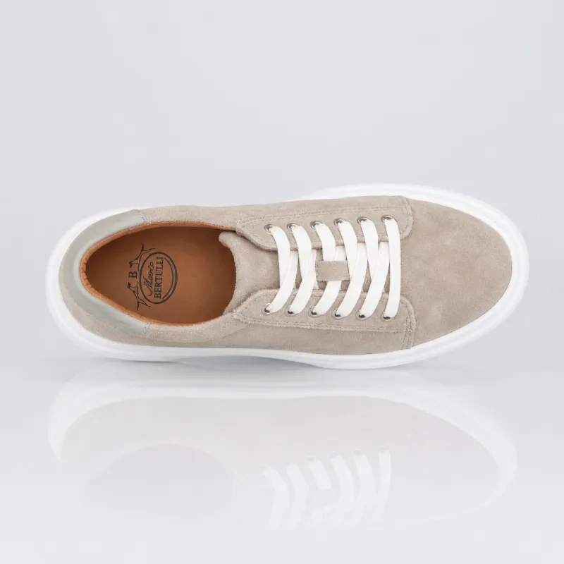 Sova beige chaussures rehaussantes femme +7,5cm