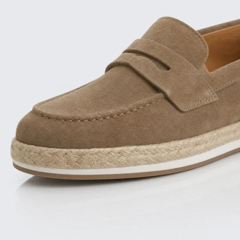 Mocassins Rehaussants Avola marron +6 cm