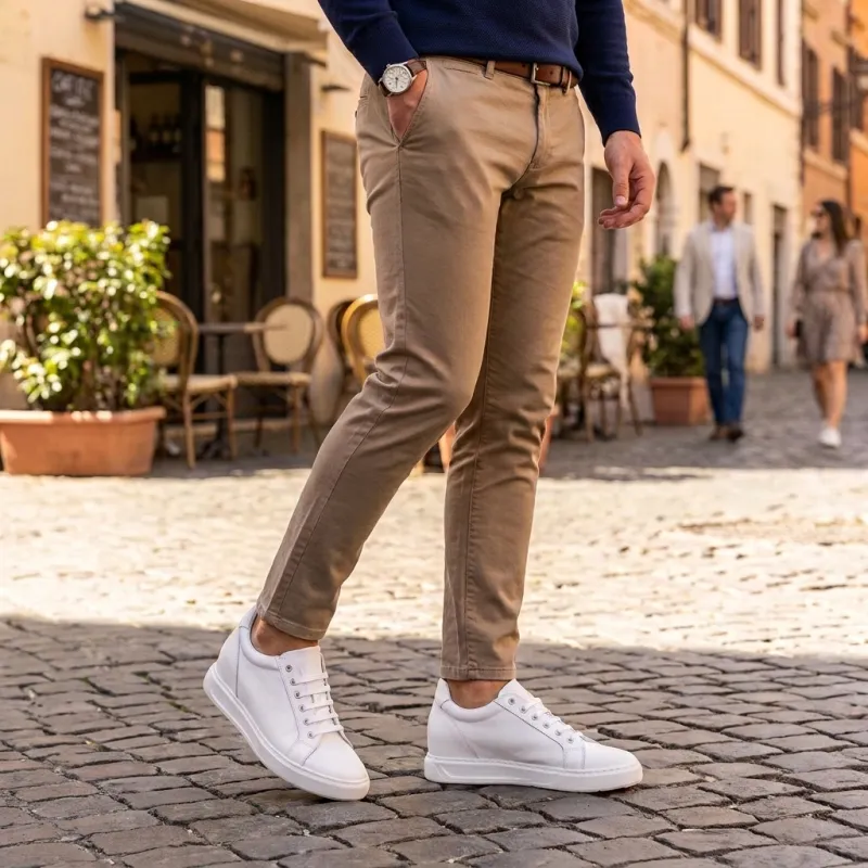 Sneaker talon compensé Homme | Brera +7,5 cm | Mario Bertulli