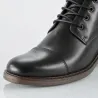 Bottines fourrés compensées  Homme | Noir +7.5 CM | Mario Bertulli