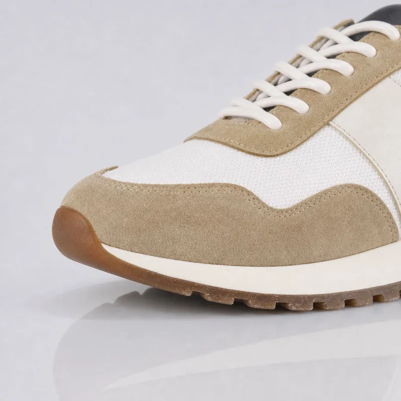 Bellagio Beige Sneakers +7.5 cm