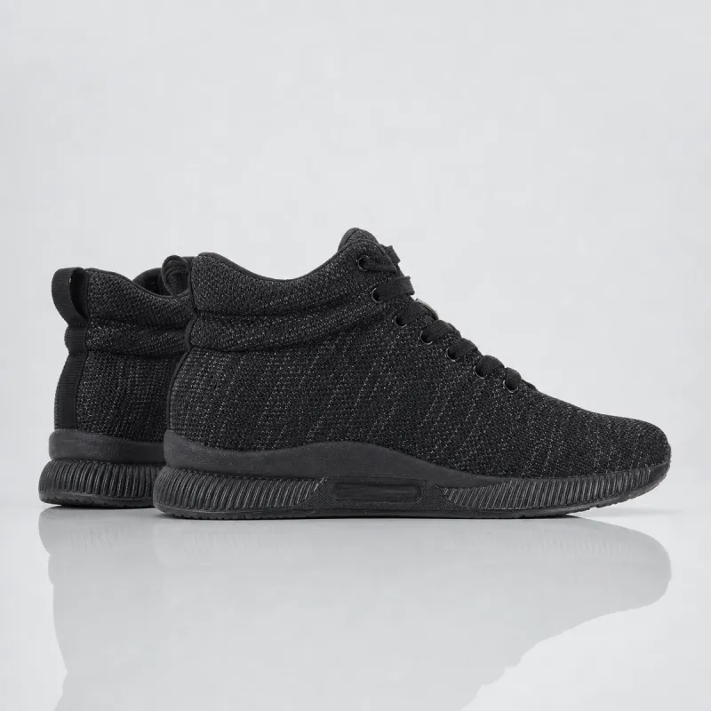Basket Homme rehaussante  | noir +5.5cm | Mario Bertulli