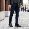 Bottineses compensées Homme | Noir +6.5 cm | Mario Bertulli