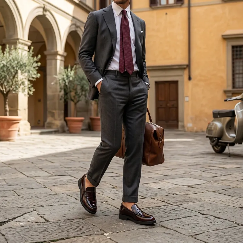 Mocassin rehaussant Homme | Bordeaux +6,5 CM | Mario Bertulli