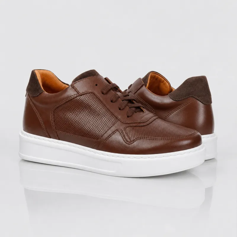 Sneaker talon compensé Homme | Brera +7,5 cm | Mario Bertulli
