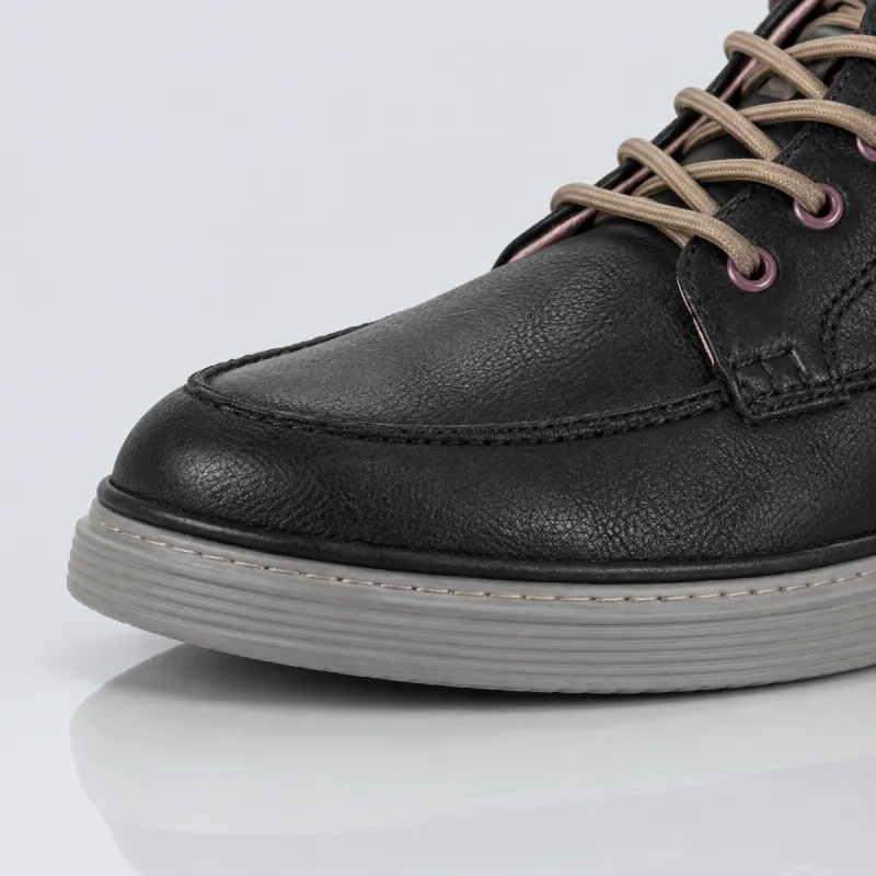 Sneakers rehaussantes Catania noir+5 cm