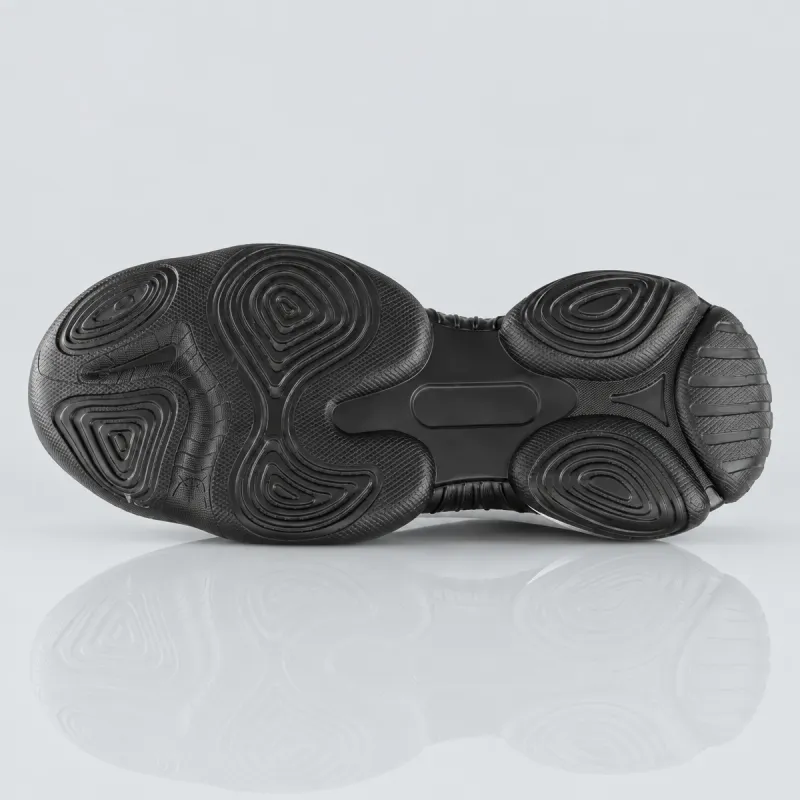 Baskets rehaussantes Messina noir +7.5 cm