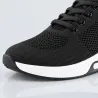 Basket Homme rehaussante  | noir +5.5cm | Mario Bertulli