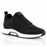 Basket Homme rehaussante  | noir +5.5cm | Mario Bertulli