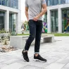Basket Homme rehaussante  | noir +5.5cm | Mario Bertulli