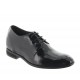 chaussures derby compensées Homme - Noir vernis - Cuir - +7 CM - Noto - Mario Bertulli