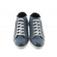 sneakers rehaussants Homme - Bleu - Cuir - +5,5 CM - Détente - Mario Bertulli