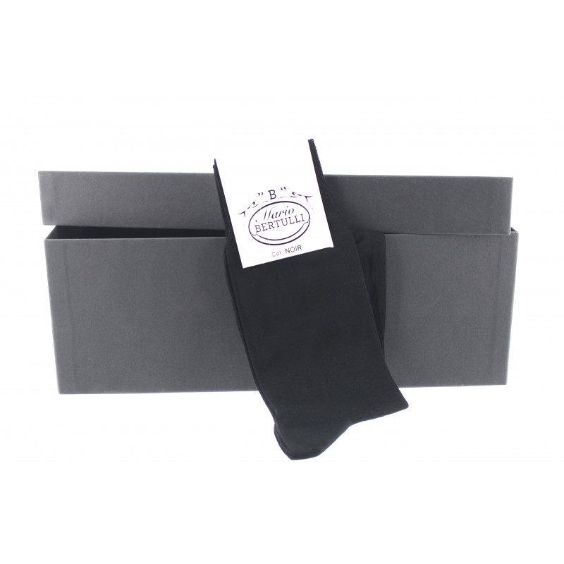 Chaussettes fil d'ecosse - chaussettes de luxe Homme - Mario Bertulli specialiste de la chaussure grandissante