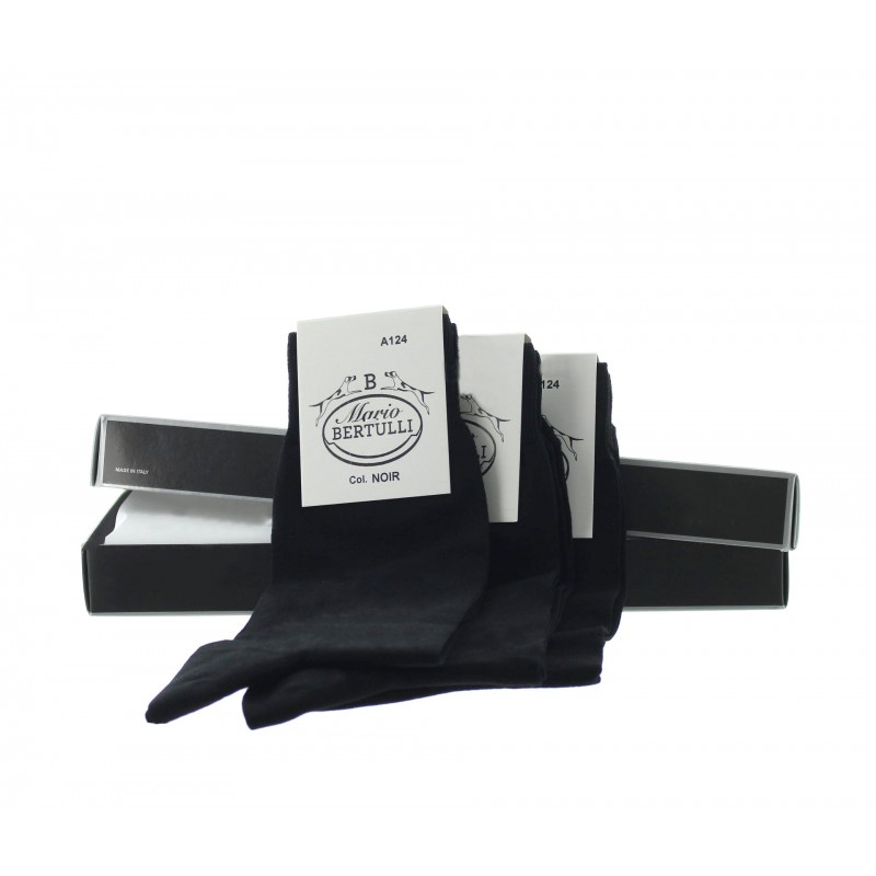 Coffret 3 paires de chaussettes - coffret chaussettes Homme - Mario Bertulli specialiste de la chaussure rehaussante
