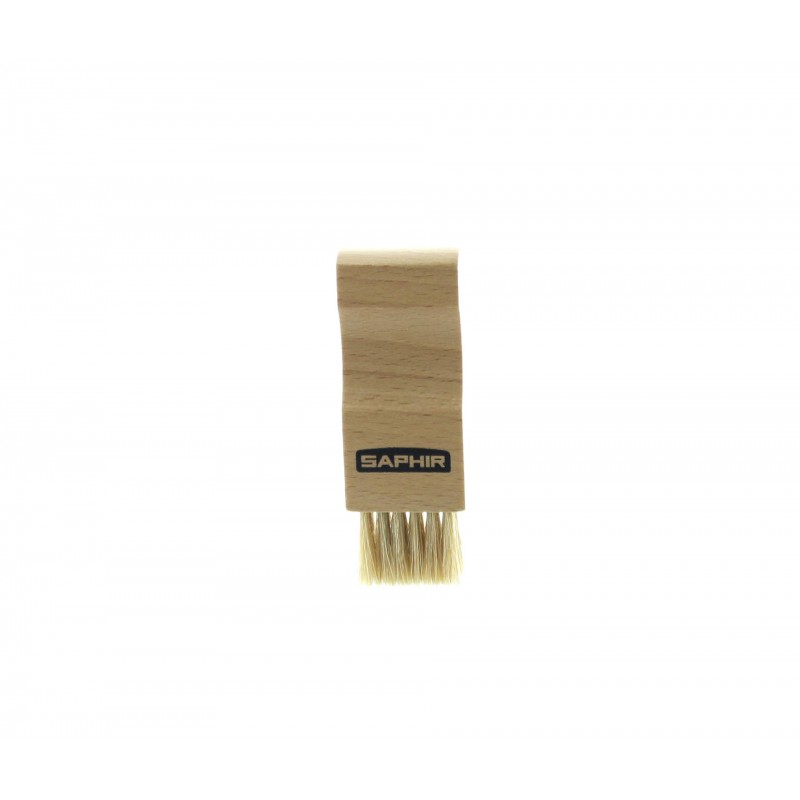 Brosse pommadier - kit entretien chaussures - pour chaussures grandissantes Mario Bertulli
