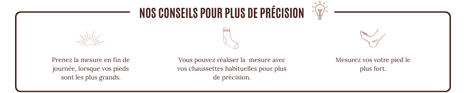 Conseils mesure femme