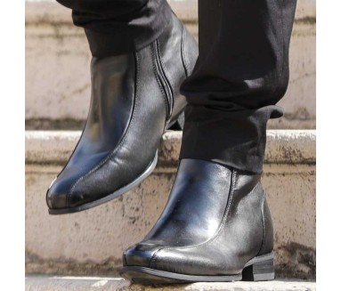 Stivali Vallebona nero +7cm - Mario Bertulli