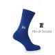 Calze filo di scozia blu - calze filo di Scozia Uomo - Mario Bertulli specialista della scarpa rialzante