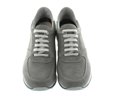 Sneakers Camaiore grigio scuro +7cm