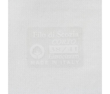 Calze invisibili in filo di Scozia bianco