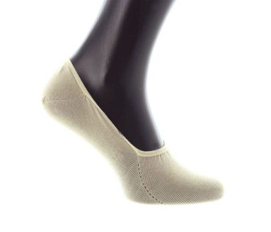 Calze invisibili in filo di Scozia bianco