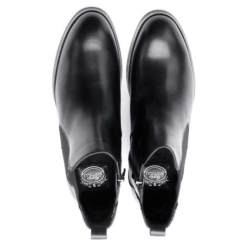 Stivali Prata nero +8cm