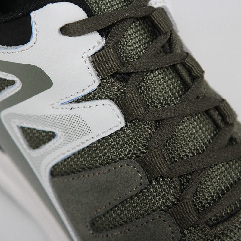 Baskets Rehaussantes Pitelli kaki +7 cm