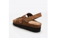 Sandales Rehaussantes Riccione taupe +6cm
