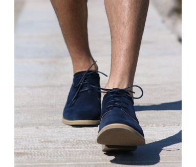 Scarpe Cefalu blu +6cm