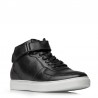 Sneakers Nola pelle nero +5cm