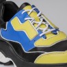 Sneaker Luni blu/verde +7cm - mario bertulli