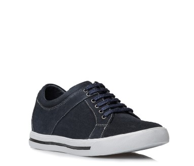Sneakers Mondolfo blu +6cm