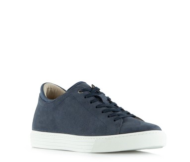 Sneaker tacco rialzante uomo | Blu scuro +6cm | Mario Bertulli