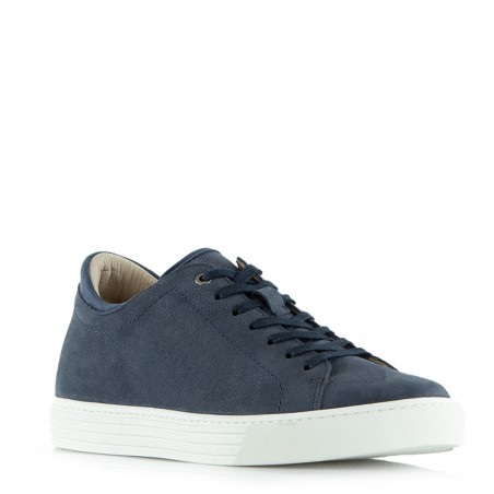 Sneaker tacco rialzante uomo | Blu scuro +6cm | Mario Bertulli