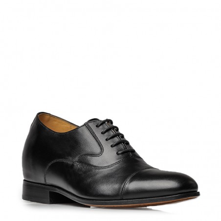 Scarpe Brescia nero +6cm