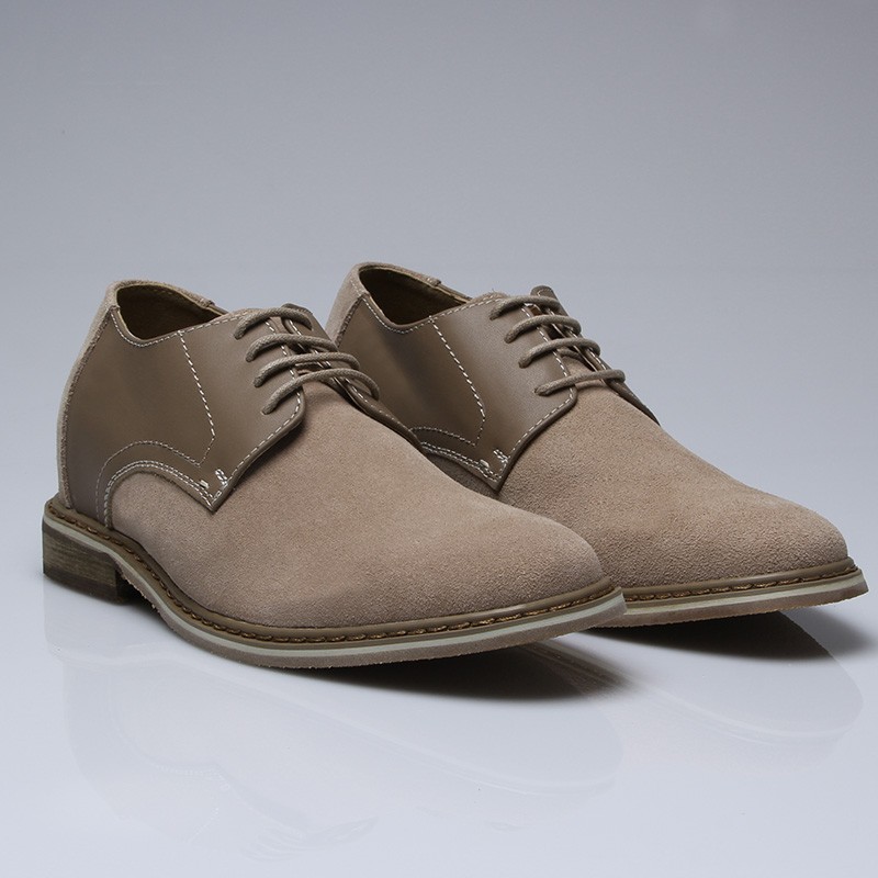 Scarpe rialzanti Trabia beige +6cm - Mario Bertulli