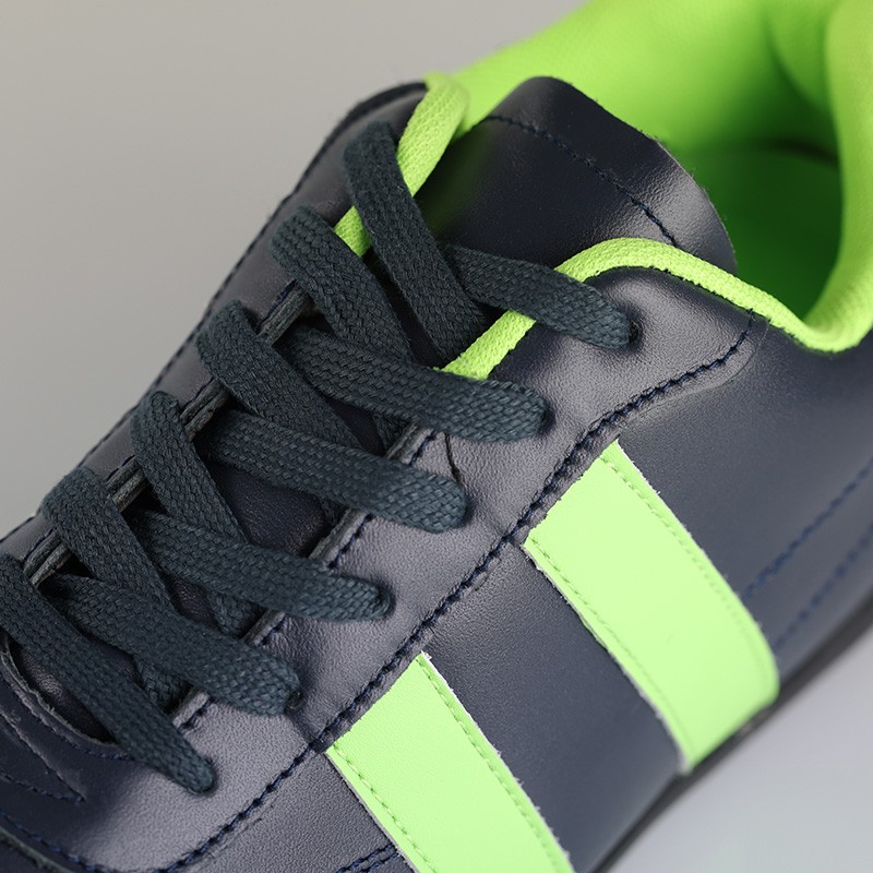 Scarpa sportiva sorrento blu/verde +5cm