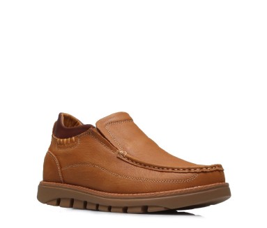 Mocassino italiano rialzante uomo | cammello +5.5cm | Mario Bertulli