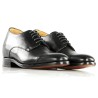Scarpa Derby con zeppa Uomo | Nero +6 CM | Mario Bertulli