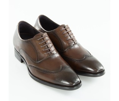 Scarpe Arsoli marrone +7cm