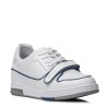 Sneaker Colorina bianco/blu +7cm - mario bertulli