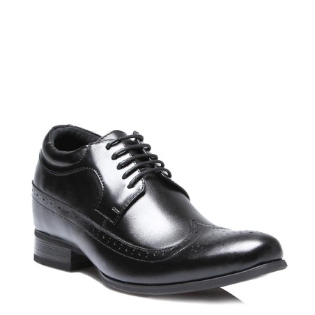 Scarpe sestri nero +7cm