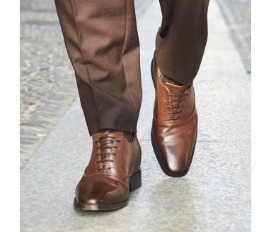 Scarpe melfi marrone +7.5cm