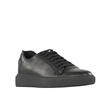 Sneaker tacco rialzante uomo | Modica nero +6cm | Mario Bertulli