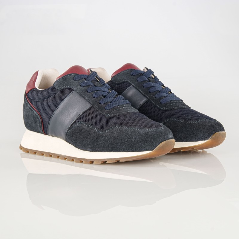 Sneakers Bellagio Marino +7,5 cm