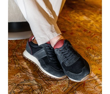 Sneakers Bellagio Marino +7,5 cm