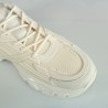 Sneakers rialzanti Versilia Beige +7cm