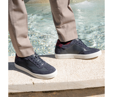 Treviso Sneaker rialzata Blu navy +6 cm